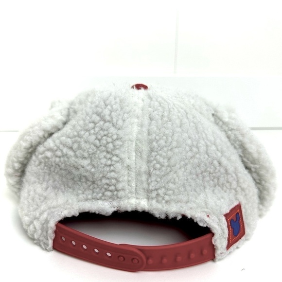 Disney Official Mickey Mouse Ear Flaps Fleece Covered Baseball Hat Snapback Boys - Picture 4 of 9